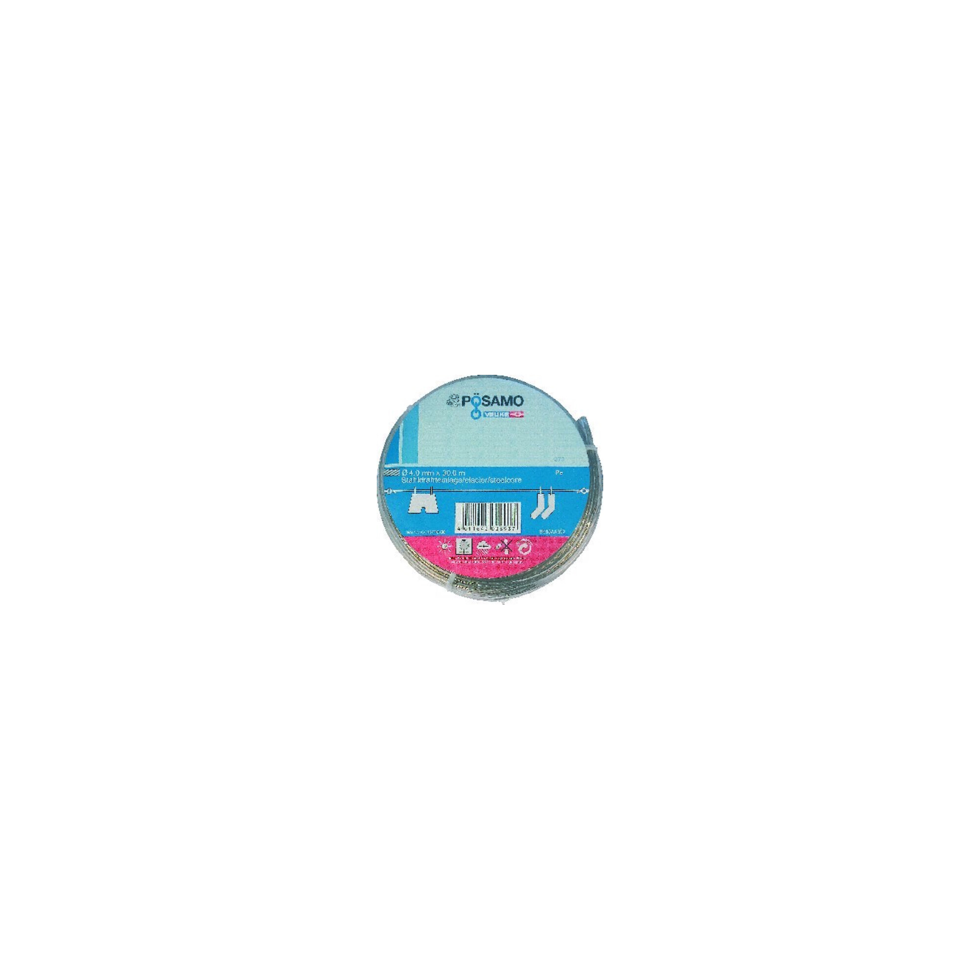 Pösamo Drahtseil-universalleine Pvc/umm. 4mmx30m