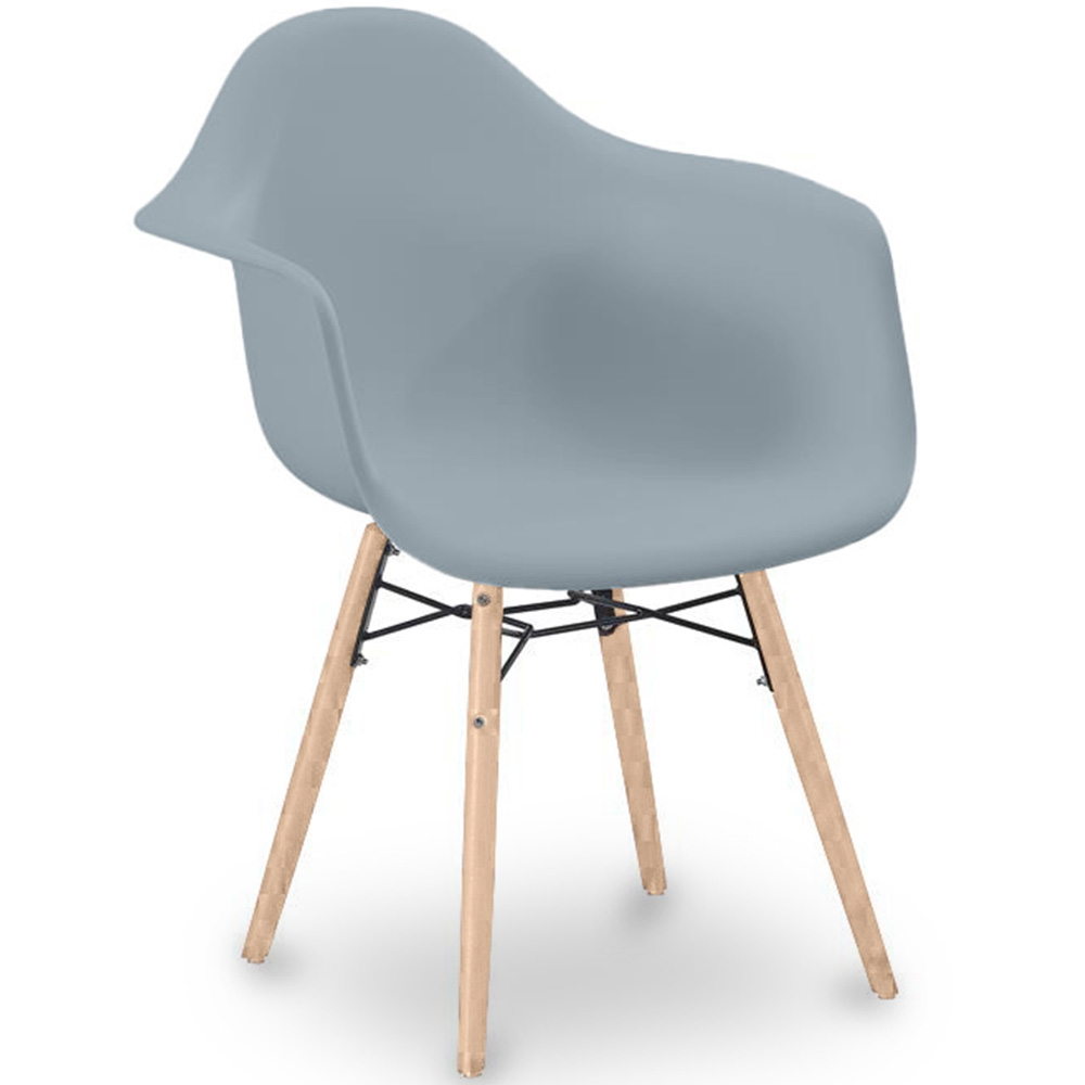 Chaise De Salle À Manger Design Scandinave - Pieds En Bois - Nordika