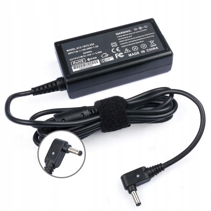Coreparts Netzteil - Asus - 0A001-00040700 - 65W - Schwarz - Für Zenbook Ux31la - Bild 5