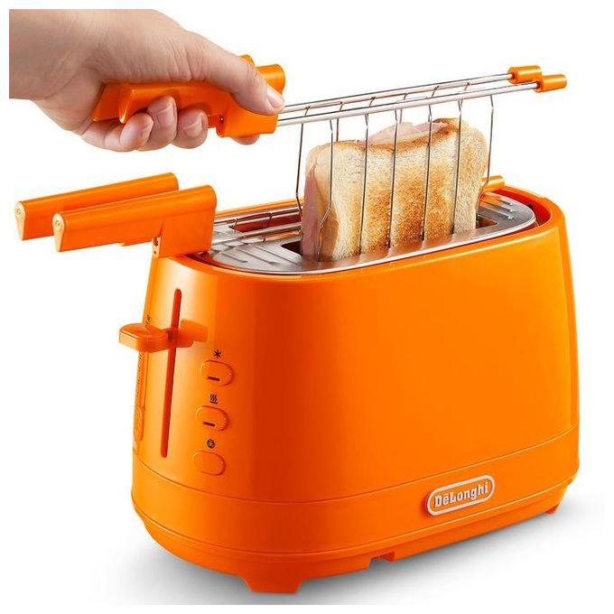 De'longhi Orange Ctlap2203.o, Toaster, - Bild 3