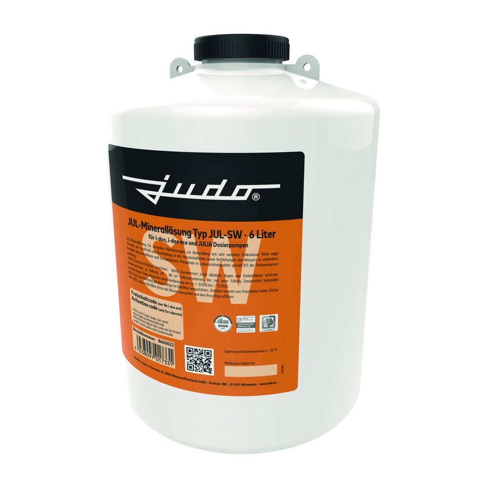 Judo Jul-Sw 6 Liter Minerallösung Dosierflüssigkeit 8600022