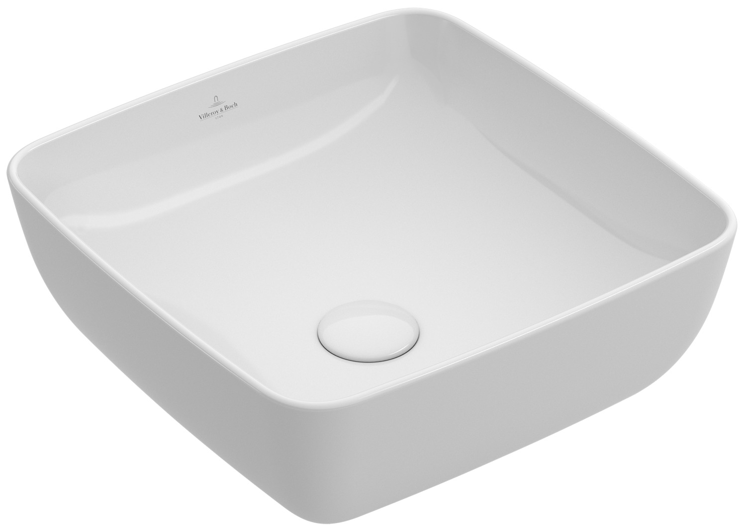 Villeroy & Boch Aufsatzwaschtisch Artis, ohne Hahnloch, ohne Überlauf, weiss CeramicPlus 417841R1