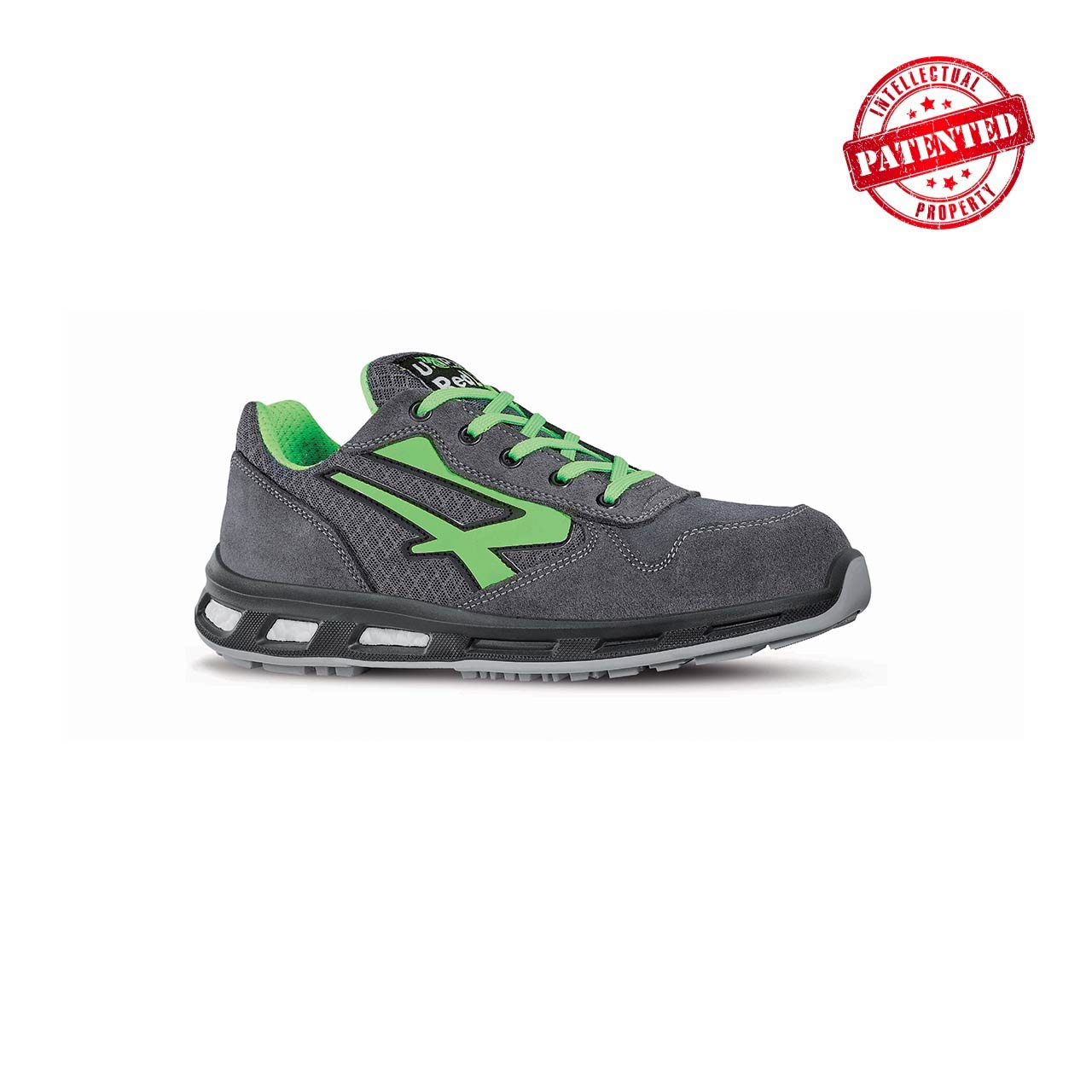 U-Power Unisex Grau Point 47 Sicherheits-Arbeitsschuh S1p Src Esd - Bild 4