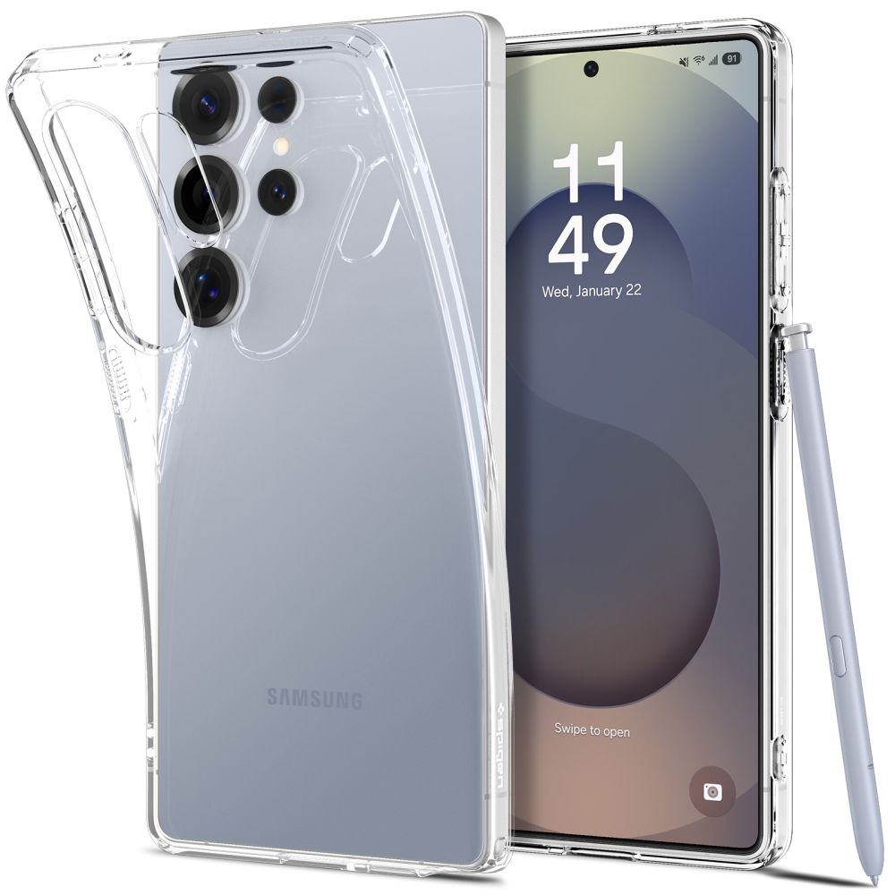 Spigen Liquid Crystal Hülle Für Samsung Galaxy S25 Ultra - Transparent - Bild 5