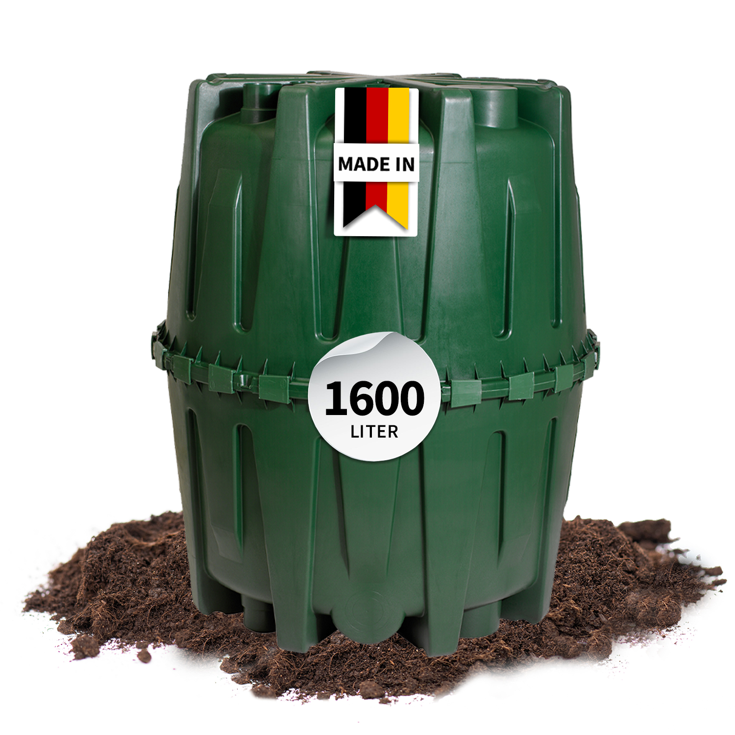 GRAF 1600 Liter Regenspeicher HERKULES-Tank für Erdeinbau geeignet - Image 3