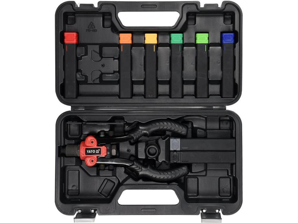 Yato Rot/Schwarz 3-In-1 Universal-Hebel-Nietgerät Yt-36091