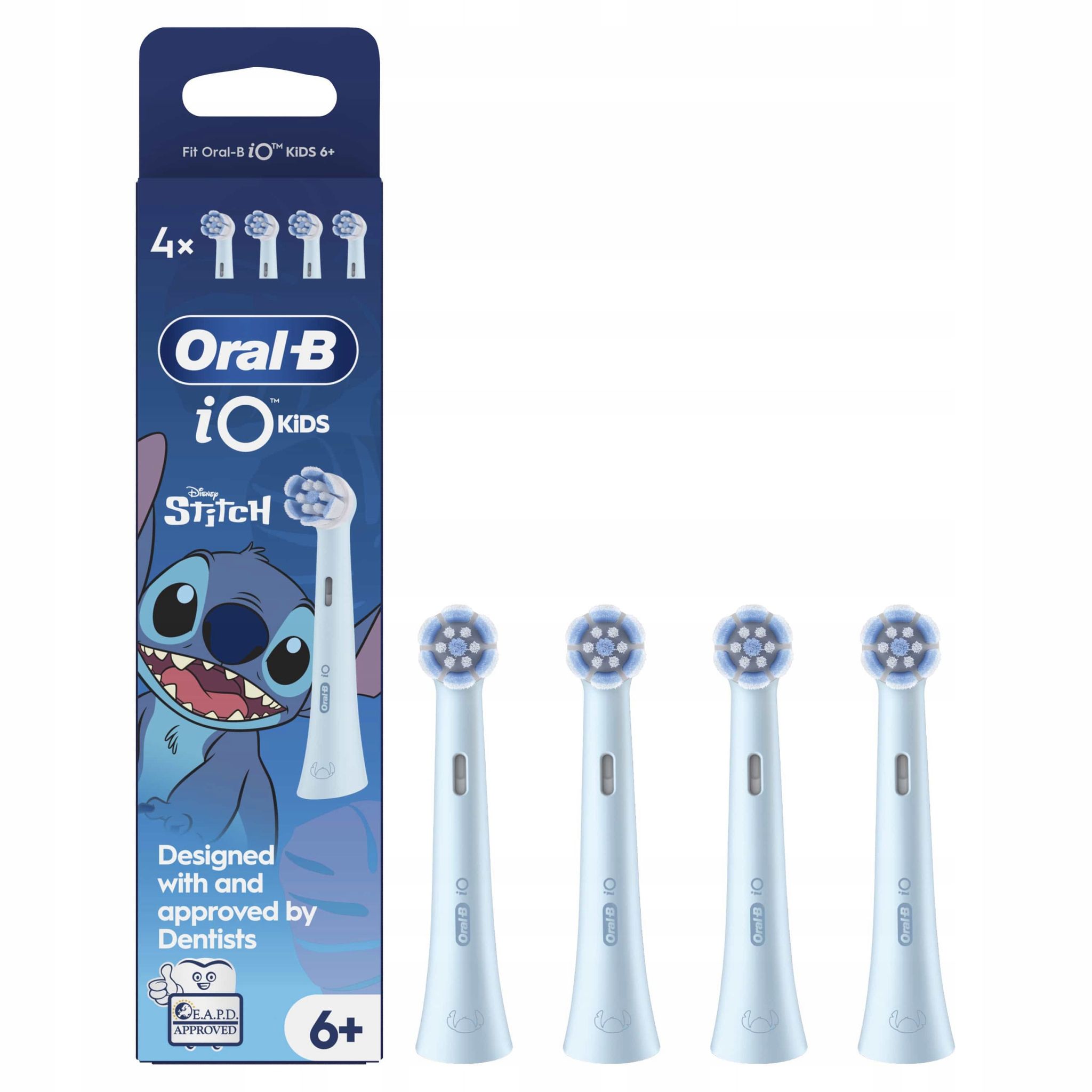 Oral-B Blau Zahnbürstenkopf, Kids (4X) - Bild 2