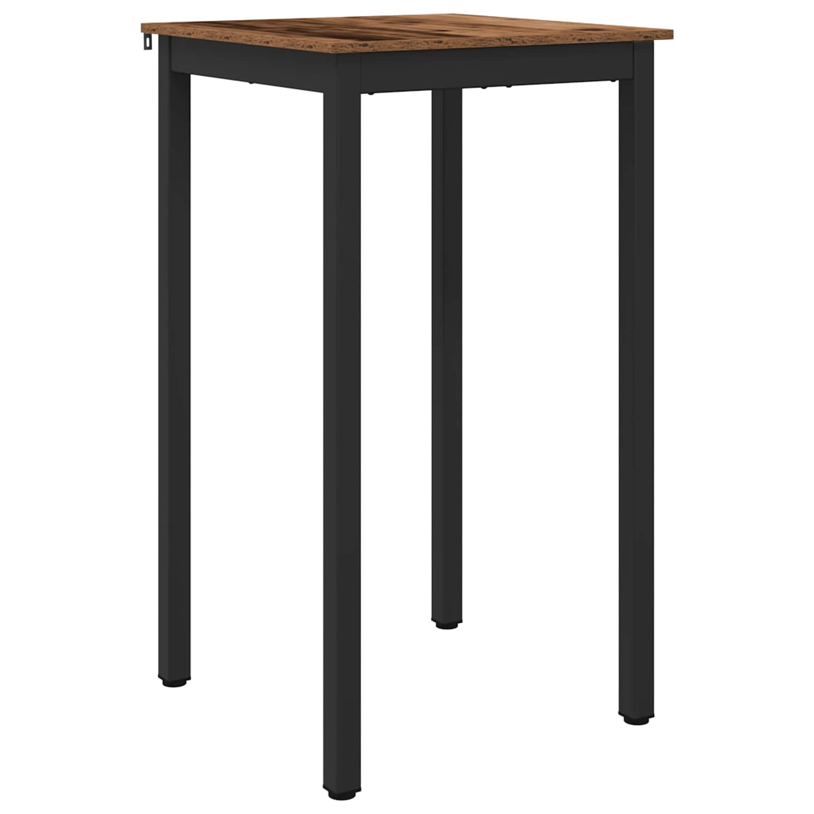 Standing Bar Table Engineered Wood Vidaxl
