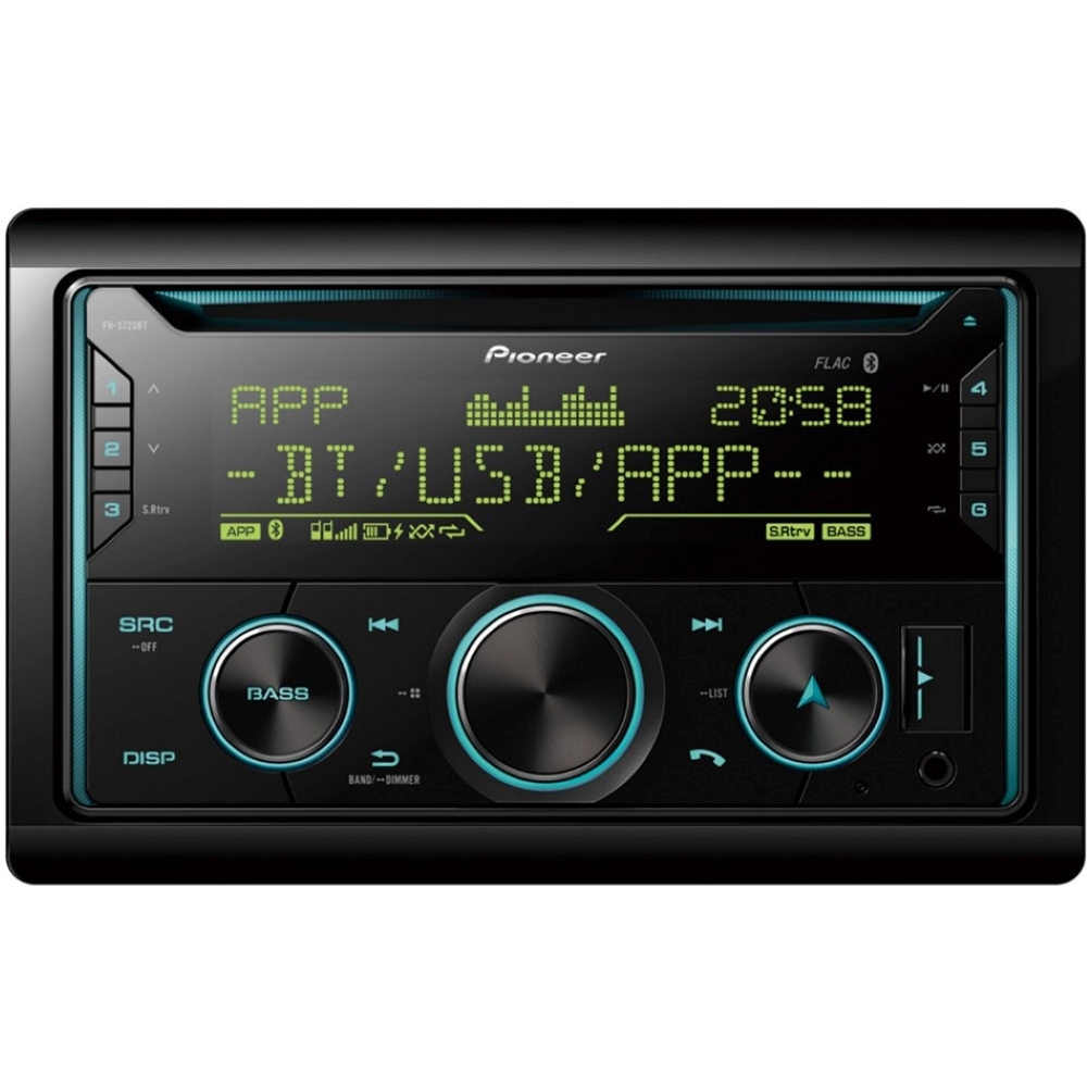 Pioneer FH-S720BT  Autoradio 2DIN Bluetooth MP3 USB AUX CD VarioColor Spotify - Image 3
