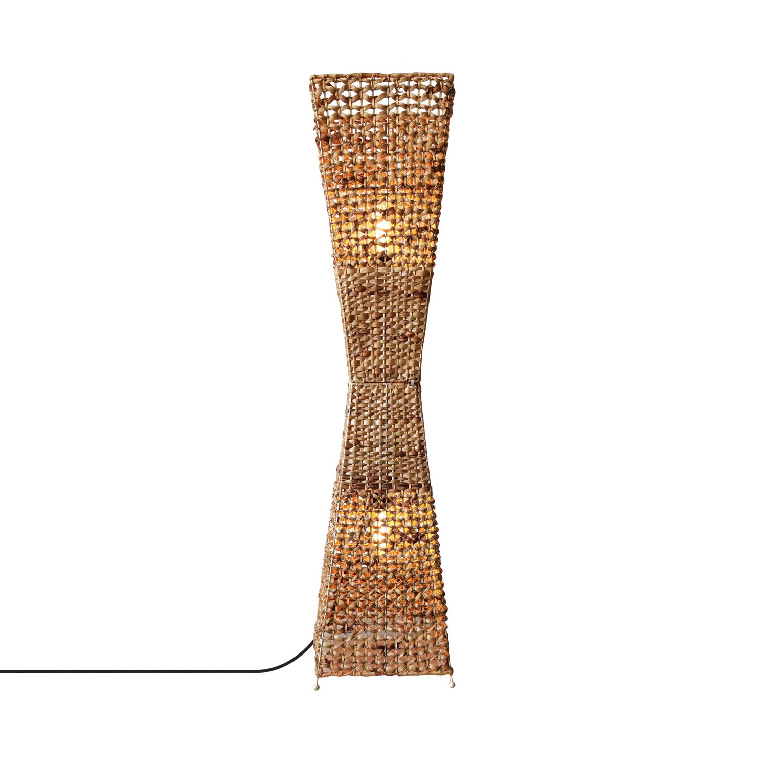 Lampadaire Fibres Naturelles Bijie Naturel