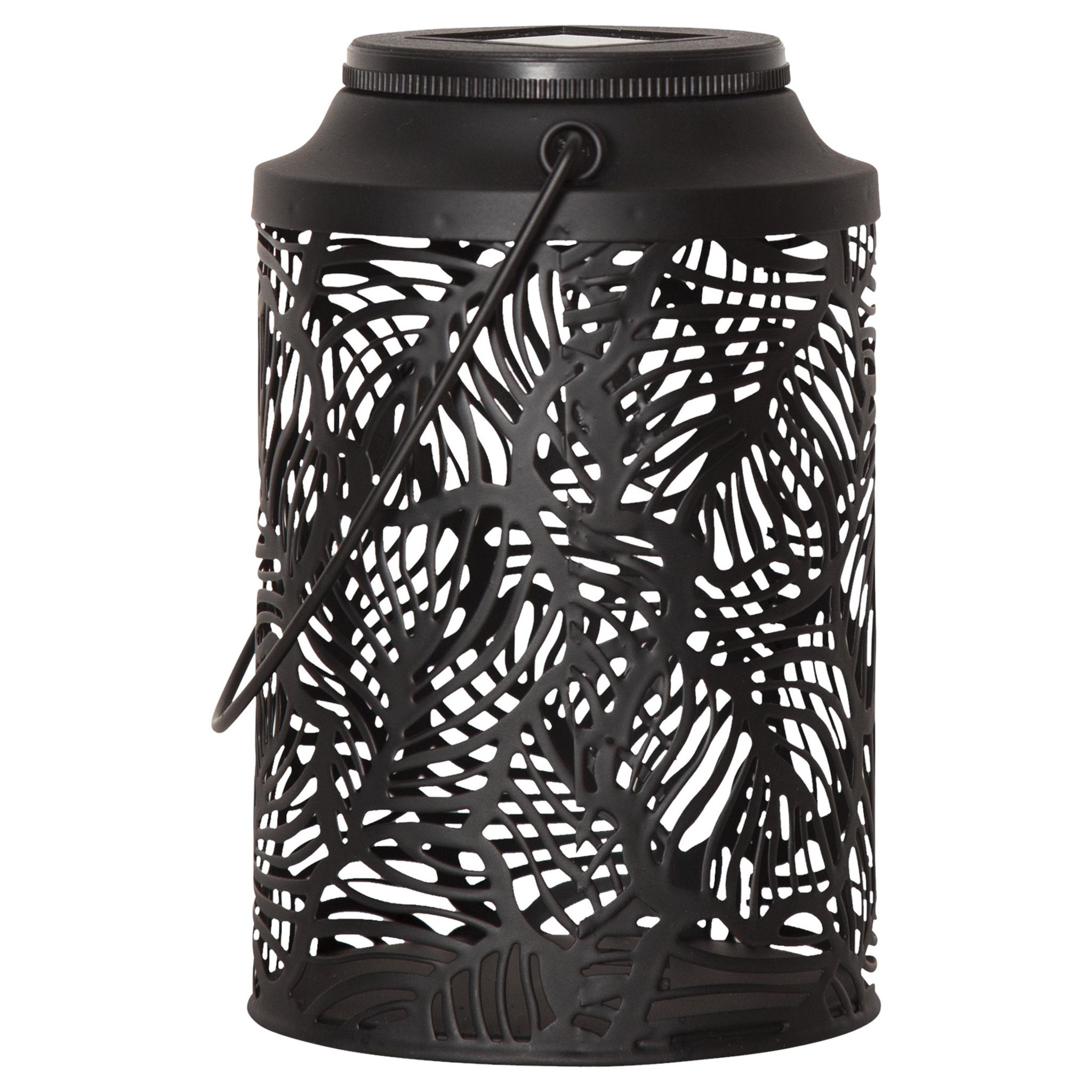 Schwarz Star Trading - Solar Laterne, Tischlampe 'Leafy' Outdoor 17Cm - Bild 3