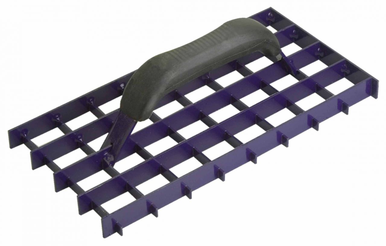 CONNEX Gitter-Rabot, Länge: 28,5 cm, Kunststoff / Metall - blau - Image 3
