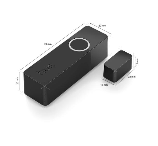 Philips Hue Secure contact sensor - Wireless installation - Automates your light - Long battery life - Mounts on doors and windows - Image 7
