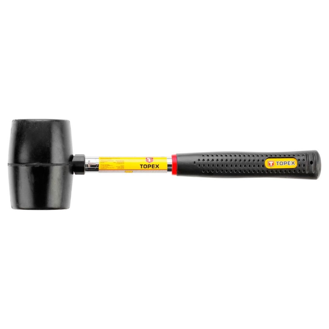 Tresice France Schwarz 450 G Gummihammer, Metallgriff