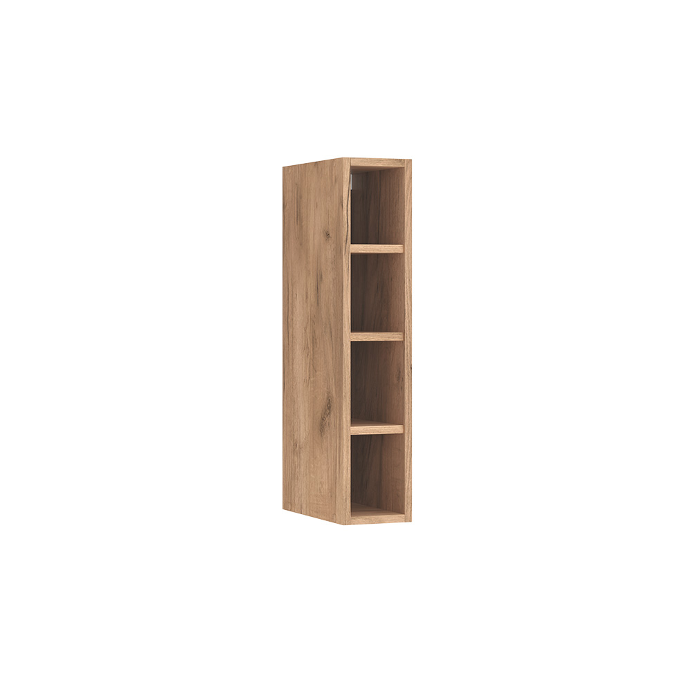 Vicco - Armoire Suspendue Fame-line, Chêne De Force Doré, 15 Cm