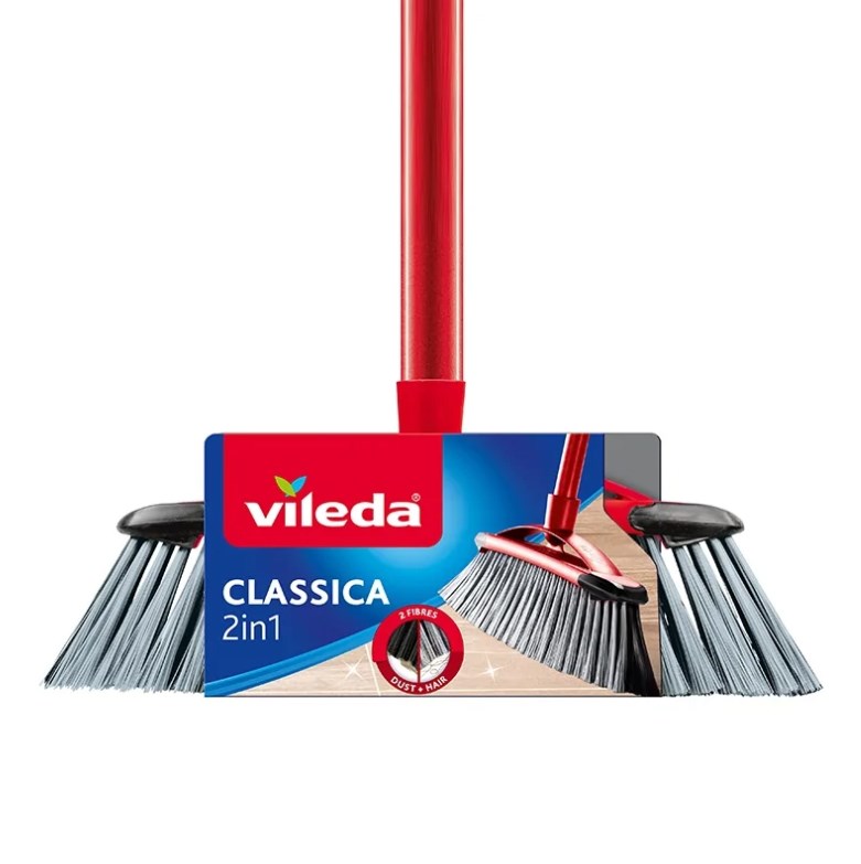 Vileda Schwarz Balai Classica 2En1