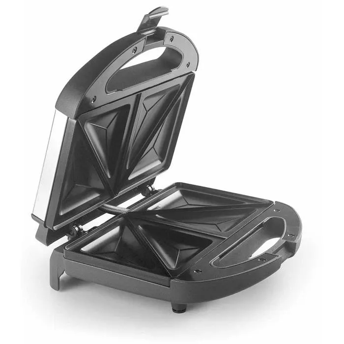Lacor Schwarz Apparat Zum Kochen Triangular Sandwich Toaster 750 Watt Antihaft - Bild 4