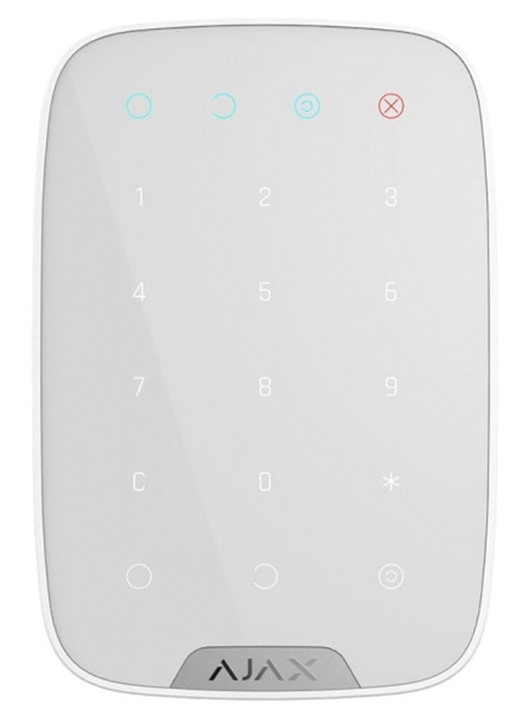 Ajax Weiß Keypad Drahtlose Alarmtastatur