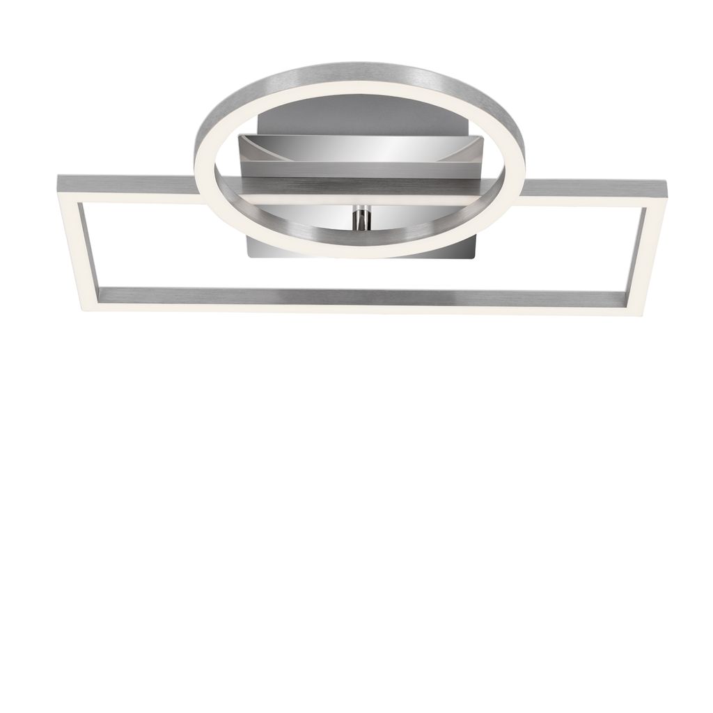 Briloner - Led Deckenleuchte Dimmbar Memoryfunktion Drehbar Metall Chrom-alu 19,6w