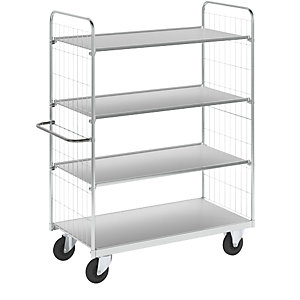 Carrello A Ripiani Versatile Con 4 Ripiani Kongamek