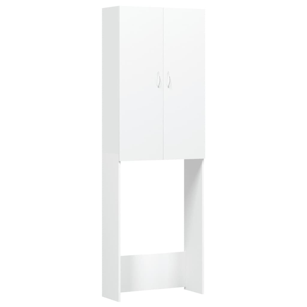 Waschmaschinenschrank Weiß 64x25,5x190 Cm Vidaxl Weiß