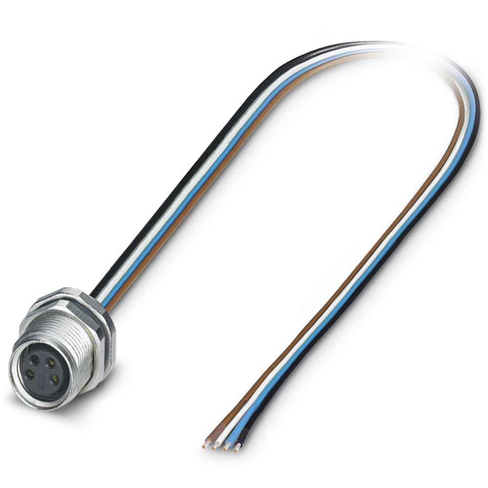 Phoenix Contact - 1456093 Sensor-/Aktor-Einbausteckverbinder M8 Buchse, Einbau 0.50 M Polzahl Sensoren