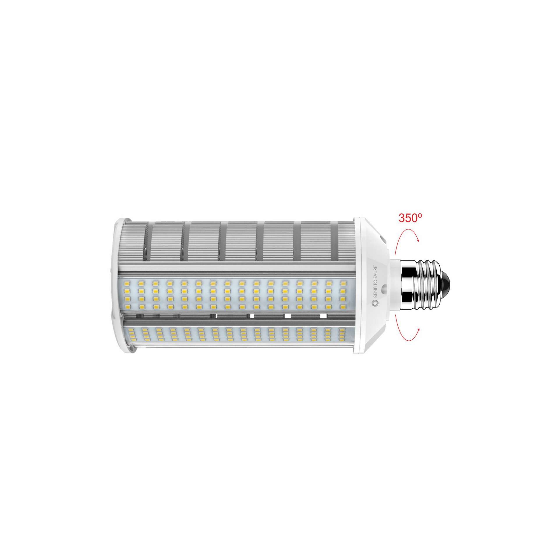 Proiettore Led Smile 40w E27 Retrofit 120º 2200k 4000lm Ip64 Beneito & Faure - Illuminazione Professionale Per Esterni Ad Alta Efficienza