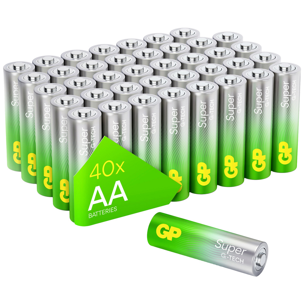 Gp Super Mignon (aa)-batterie Alkali-mangan 1.5 V 40 St. - Bild 4