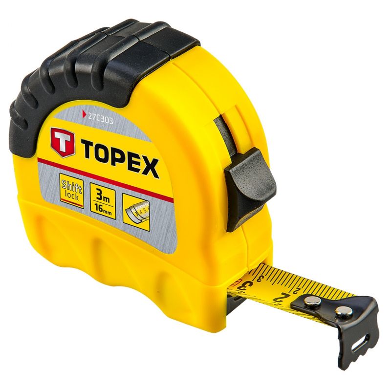 Topex Stahlmaßband 3 M X 16 Mm