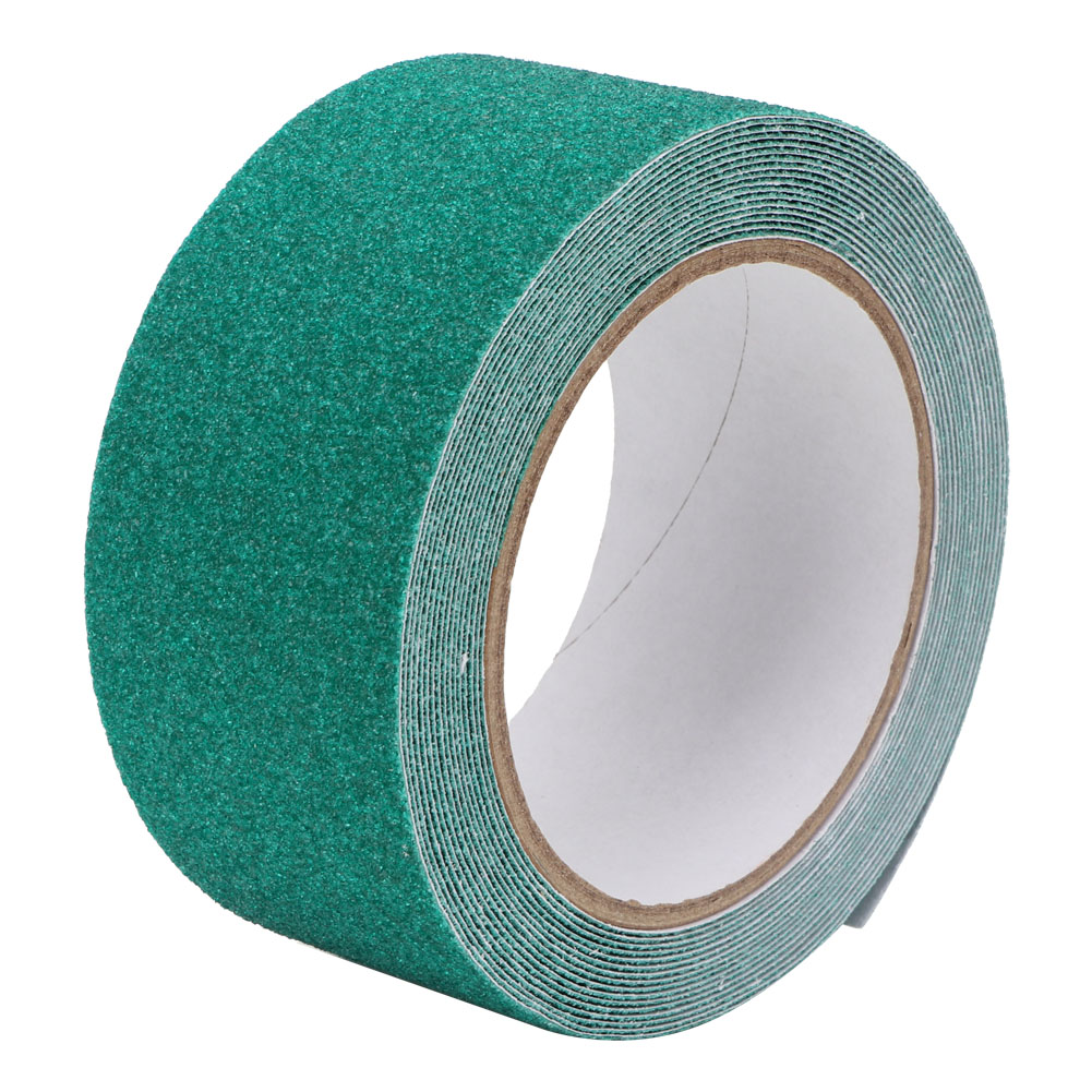 Ruban antidérapant en PVC et sable de quartz, 50 mm x 5 m, vert, WINS