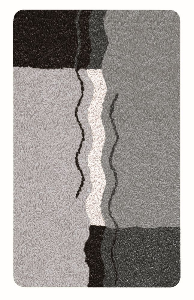 Kleine Wolke Badteppich Vanessa Platin, 70 X 120 Cm Badteppich