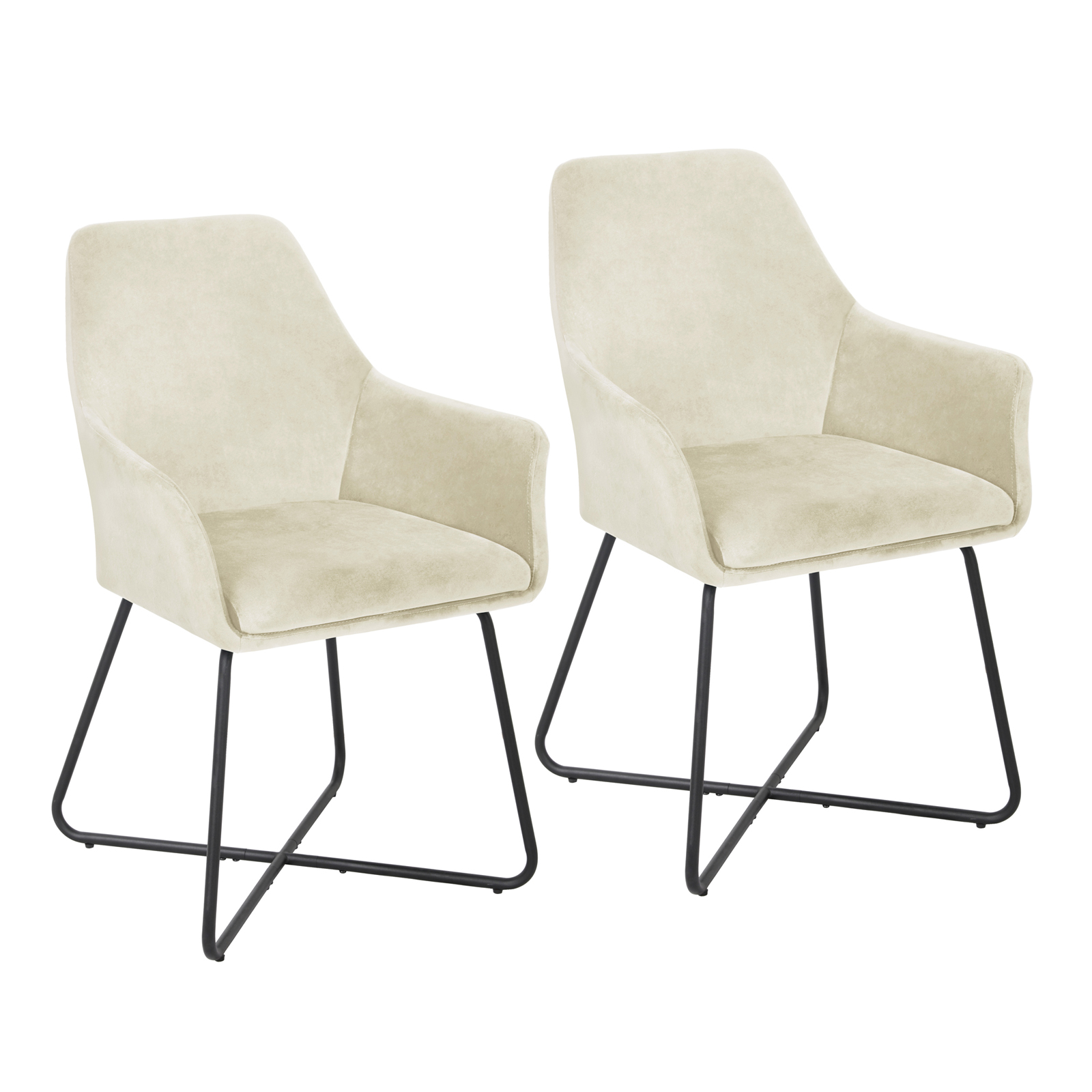 Svita - Josie Dining Lot De 2 Chaises De Salle À Manger Fauteuil Chaise