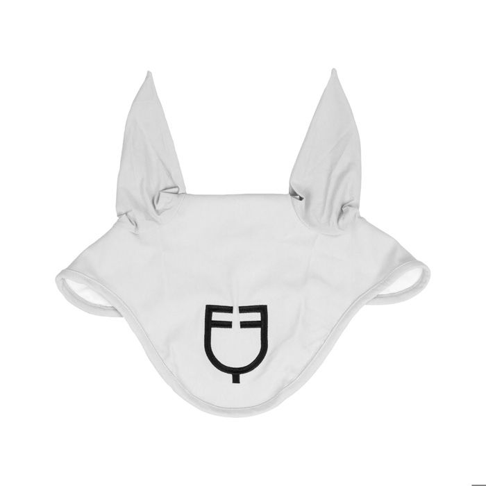 Equestro Weiß Fliegenmaske Für Pferde Im Cubus-Design - Bild 3