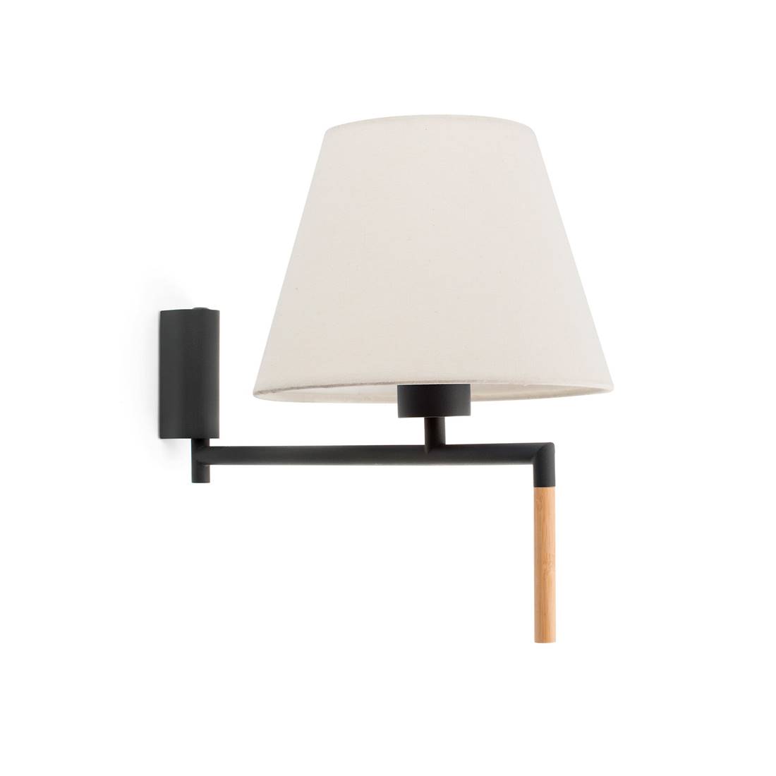 Faro Barcelona Beige Ron Wandleuchte Innen Dunkelgrau/ 64400-11
