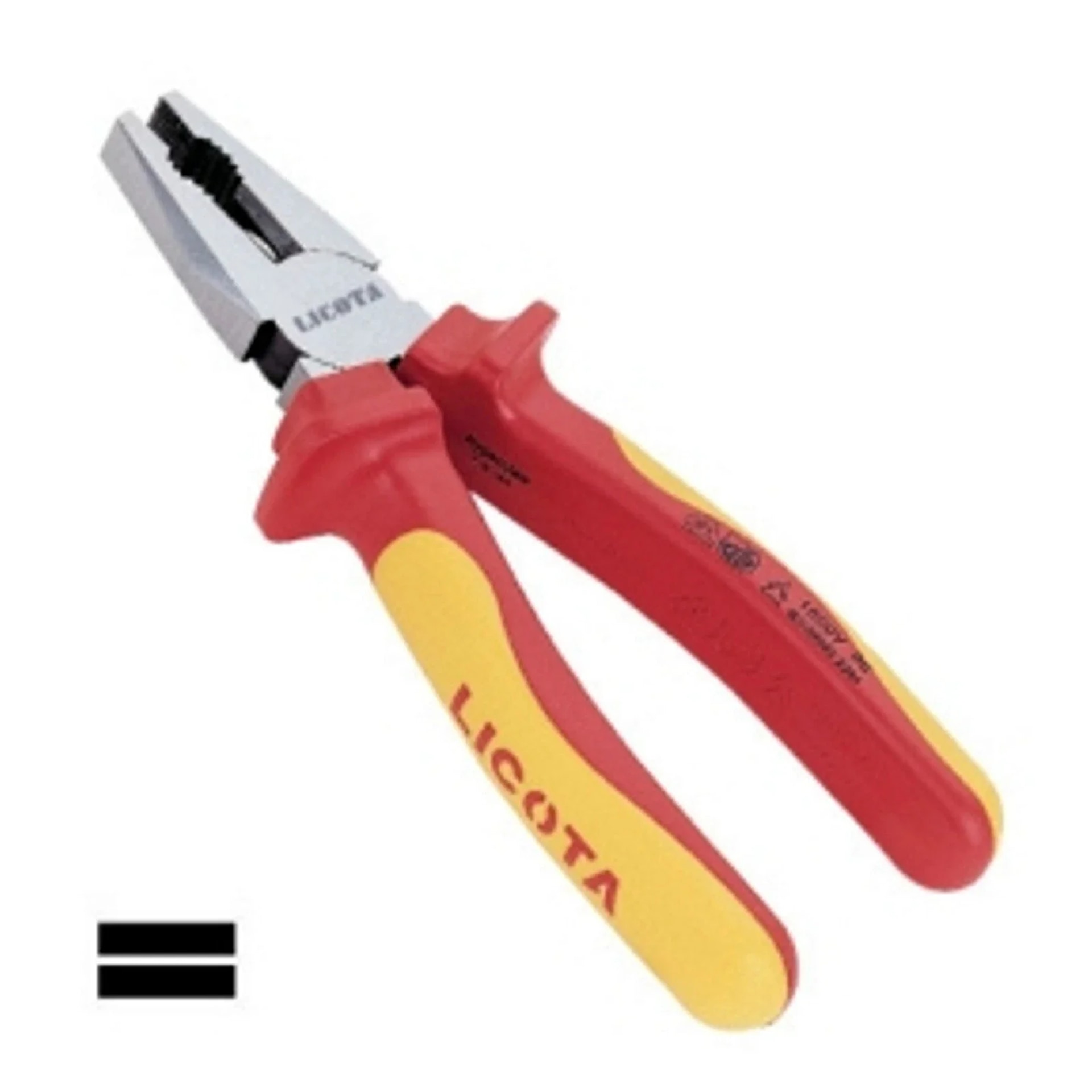 Boni-Shop® Kombizange Vde, Elektriker Zange, 180mm, Isoliert