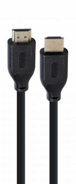 Gembird Schwarz Kábel Hdmi Ultra High Speed (M - M), 8K Uhd, Ethernet, Pozlátené Konektory, 3 M
