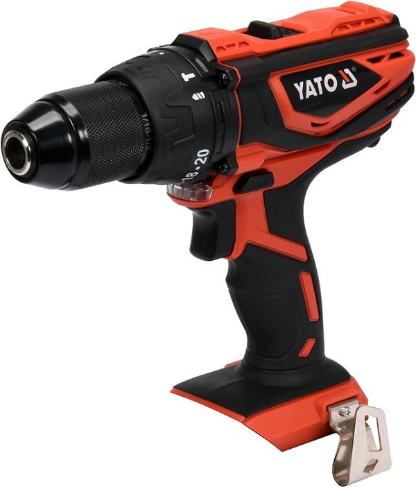 Yato Schwarz Akku-Schlagbohrschrauber 18 V 40 Nm, Solo