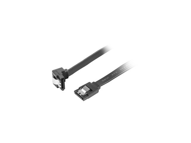 Lanberg Schwarz Sata Iii-Kabel 0,5 M – Schnelle Datenübertragung,