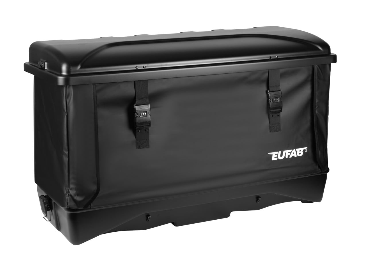 Eufab Heckbox für Fahrradträger SD260 TECDC1 350 Liter Transportbox schwarz - Image 5