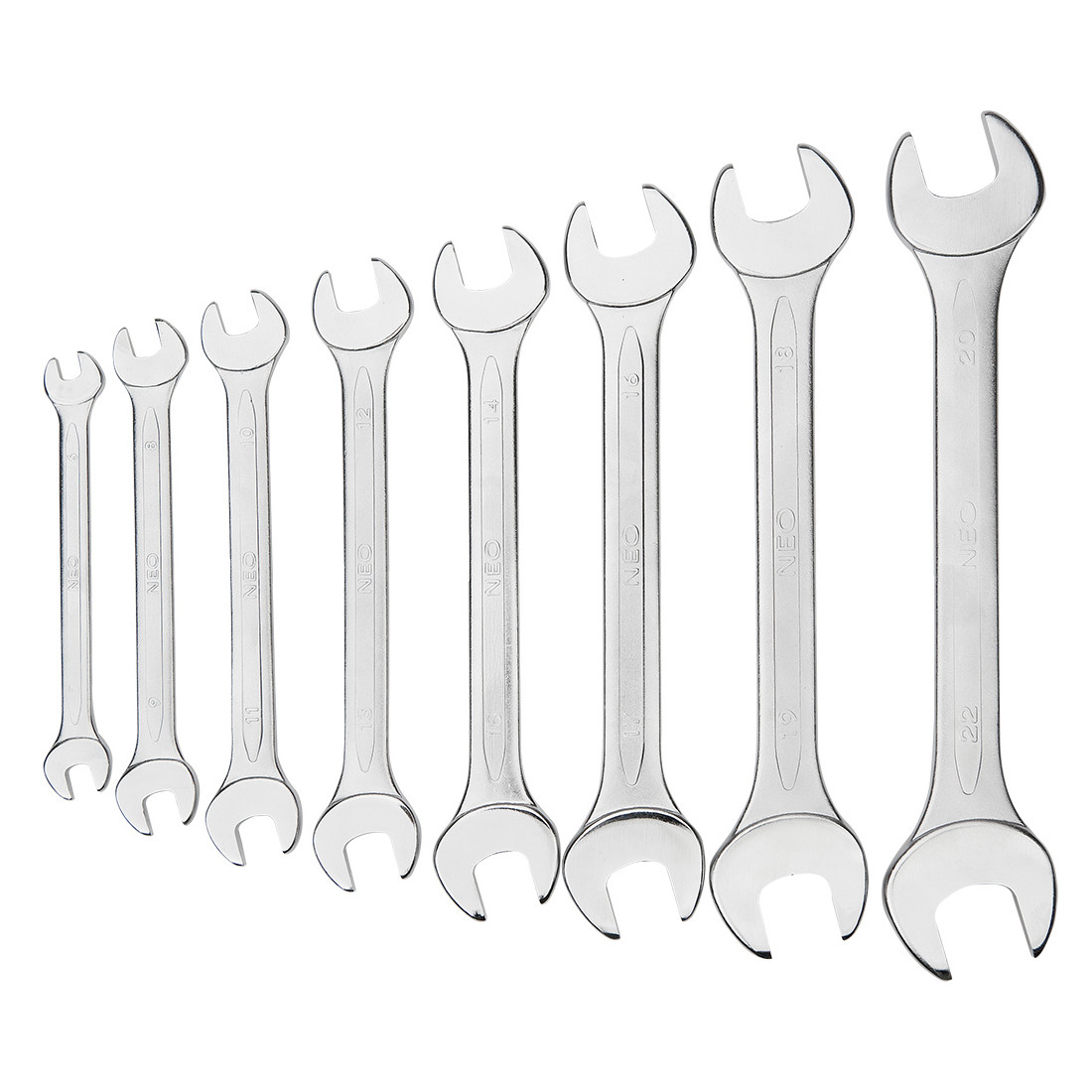 Neo 8 Tlg. Maulschlüssel Set Crv 6-22Mm 25 Jahre Garantie