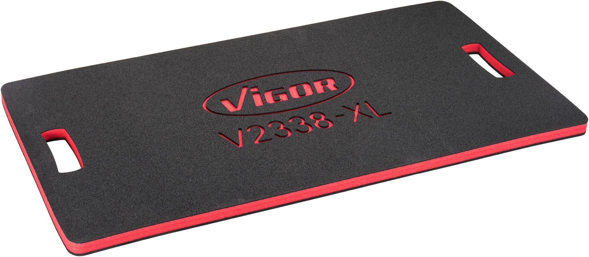 Vigor Schwarz V2338-Xl Kniebrett (L X B X H) 980 X 480 X 27 Mm