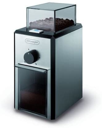 Delonghi Edelstahlfarben Kaffeemühle "Kg89" 110 W Kegelmahlwerk 120 Gbohnenbehälter von Baur - Image 9