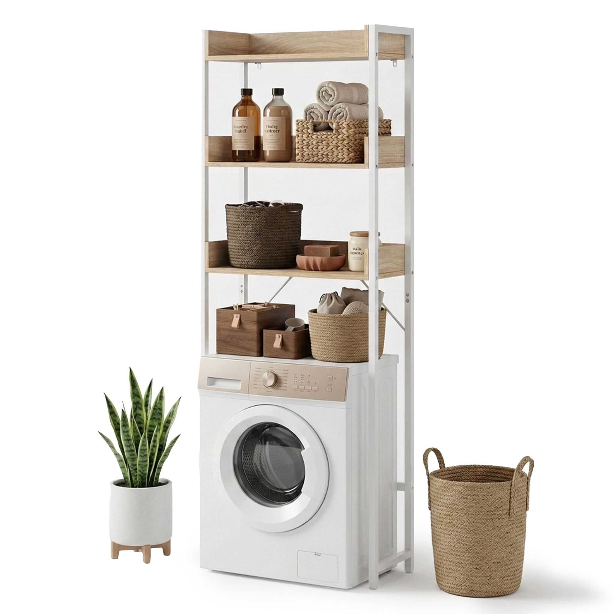 Relaxdays Étagère Au-dessus Du Lave-linge