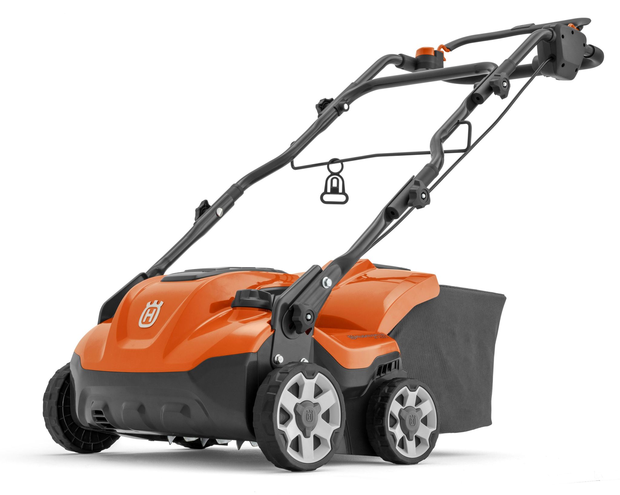 Husqvarna S138c Elektrischer Vertikutierer Und Rasenlüfter ✔ 1,6 Kw, 37,5 Cm Arbeitsbreite, 2-In-1-Klingen, Einstellbare Tiefe Und Klappbarer Griff