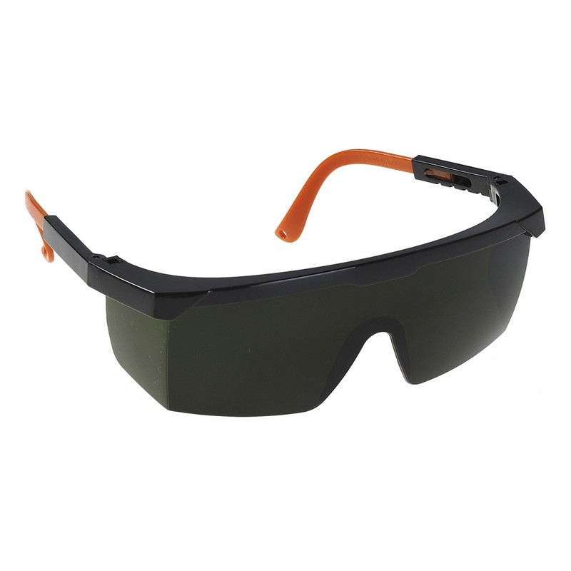 Portwest PW68 Sicherheits-Schweisserbrille Kratzfest UV-Schutz Schweißen | Flaschengrün, Einheitsgröße, EN 166, EN 169, Kratzfeste Beschichtung, Kunststoff, Leicht - Bild 5