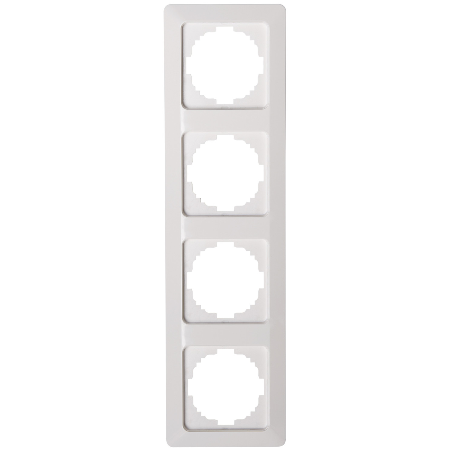Kopp - Milano – Abdeckrahmen 4-fach, Farbe: Weiß - 305913063