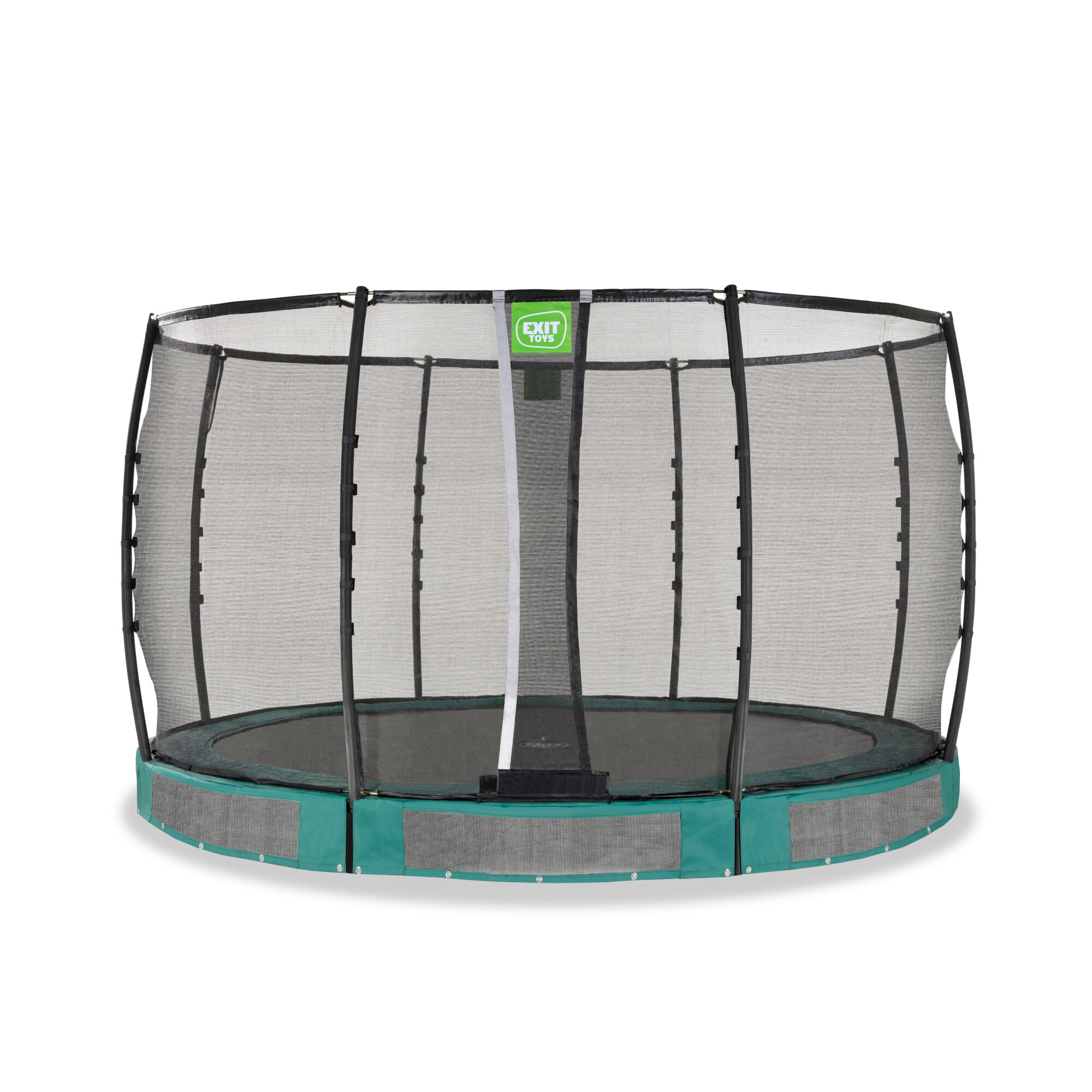 Exit Allure Premium Bodentrampolin mit Sicherheitsnetz Ø 366 cm grün - Bild 2