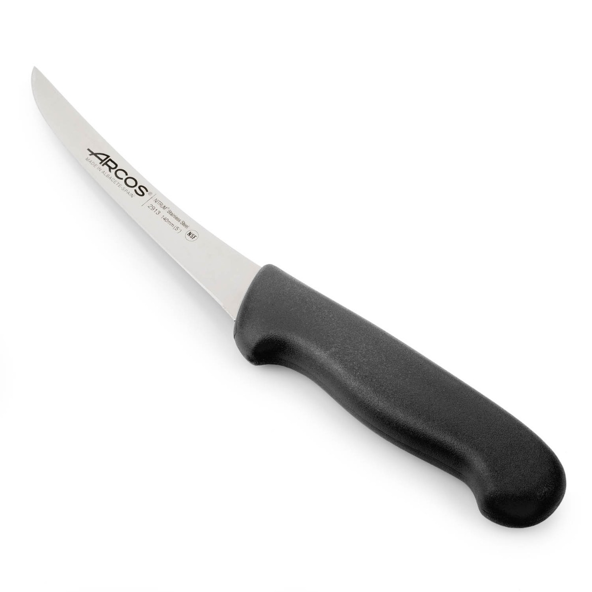 Arcos Schwarz Ausbeinmesser Farbe - Prof 291325 In Edelstahl Nitrum Und Mango Ergonomische E Polypropylenklinge Und 14 Cm Klinge, Schaukasten