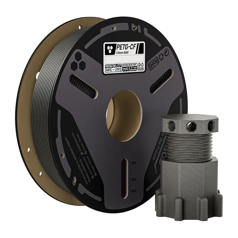 Lego 3D-Druckerfilament Petg-Cf Steif Schlagfest Grau