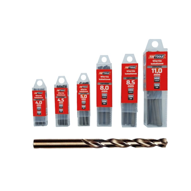 Aw Tools Silber Bohrereinsatz, Aw-Tools Awtools Grąžas Metal Cobalt 11,0Mm - Bild 3